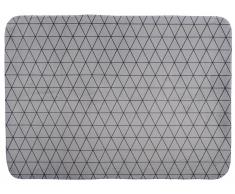 Lottas Lable® Spielteppich SOFTIE GRAFIC TRIANGLE Grey, 130x180cm