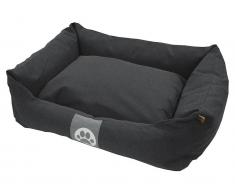 Van Baal Hundebett Canvas Anthrazit, Größe M 70x60x20cm