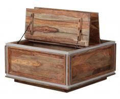 TheWoodTimes Truhen Couchtisch Sheesham Holz Sheva
