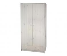 Kleiderschrank massiv, 2-türig, Steens for Kids Höhe 180cm