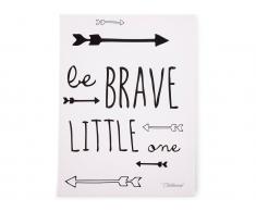 Childhome Ölgemälde "Be Brave Little One", 30x40cm