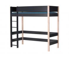 Hochbett Buche mit Rollrost und Absturzsicherung Manis-h