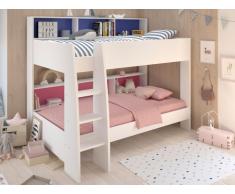 PARISOT Etagenbett TAM-TAM + Lattenrost - 2x90x200cm