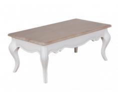 Couchtisch Barock Holz RHEA - Weiß