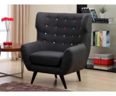 XXL Sessel Stoff Serti - Grau