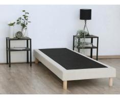 Deko-Polster-Bettgestell - 90 x 190 cm - Beige - KOZANI von YSMÉE