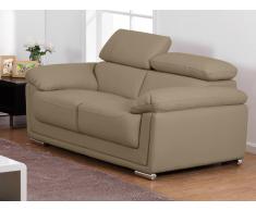 Ledersofa 2-Sitzer Miska - Beige