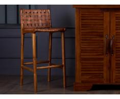 Barhocker Teak massiv TAIKA