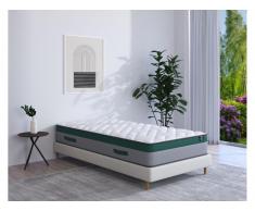Taschenfederkernmatratze - 1 Zone - Härtegrad 2 - 90 x 200 cm - Stärke 22 cm - PRESTIGE von YSMÉE