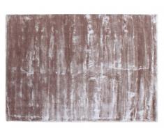 Teppich handgewebt IRENE von SIA - Viskose - 160x230cm - Taupe