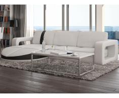 Wohnlandschaft Ecksofa Design Talita - Weiß