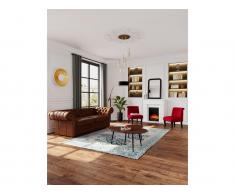 Teppich im Used-Look BRUGES - 160 x 230 cm - Blau