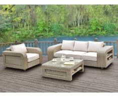 Polyrattan Garten-Sitzgruppe Kopernikus (3-tlg.)