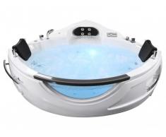 LED-Whirlpool Eckwanne Elios - 2 Personen - 336 L