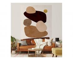 Wandsticker abnehmbar - Vinyl - 180 x 220 cm - Mehrfarbig - FOLARE