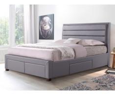Bett mit Stauraum ABRAMO - 160x200cm