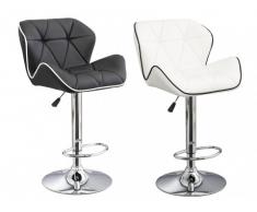 Barhocker 2er-Set Christie II - Weiß