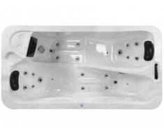 Whirlpool Spa 2 Personen TAHITI - Steingrau