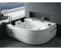 LED-Whirlpool Eckwanne Odyssea - 2 Personen - 433 L