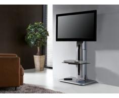 TV-Möbel Cinetique mit Flatscreen-Halterung - Silber