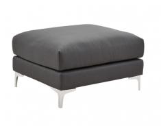 Sitzhocker Stoff FLAKE - Anthrazit