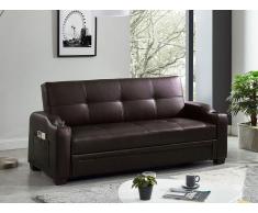 Schlafsofa Klappsofa MIRELLA - Braun