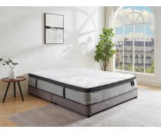 Taschenfederkernmatratze mit integriertem Topper - 160 x 200 cm - Stärke 25 cm - ANYLA von YSMÉE