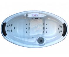 LED-Whirlpool Mahe II - Weiß