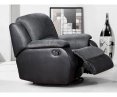 Relaxsessel Microfaser Bilston - Anthrazit