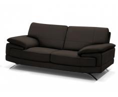 Ledersofa 2-Sitzer Emotion - Luxusleder - Braun