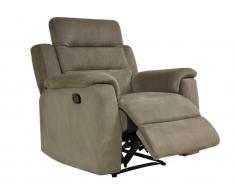Relaxsessel Microfaser SIMONO - Taupe