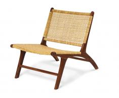 Rattansessel - Teak massiv - WAIPU