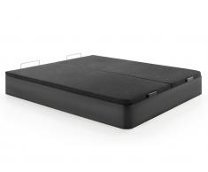 Bettgestell mit Bettkasten - 180 x 200 cm - Schwarz matt - HESTIA von YSMÉE
