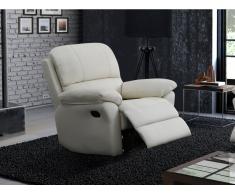 Relaxsessel Fernsehsessel Leder Milagro - Elfenbein