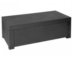 Auflagenbox Kissentruhe SOPHIE II - Anthrazit