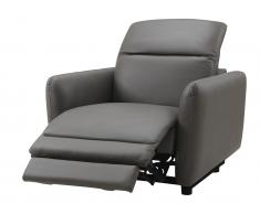 Relaxsessel Fernsehsessel elektrisch CLEOPHEE - Leder - Taupe