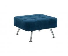 Sitzhocker - Stoff - Blau - MURNI