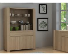 Vitrinenschrank MARTIAL - 2 Türen