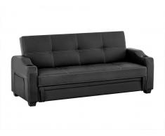 Schlafsofa Klappsofa MIRELLA - Schwarz