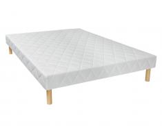 Set Lattenrost + Taschenfederkernmatratze 7 Zonen - 160 x 200 cm - PROTEOS von DREMEA
