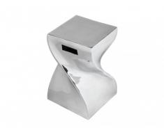 Sitzhocker Inside Art Design Aluminium Twisty