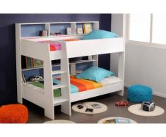 PARISOT Etagenbett TAM-TAM + Lattenrost - 2x90x200cm - Blau