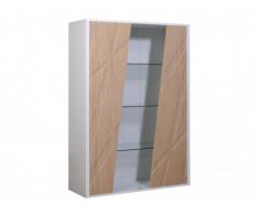 Vitrinenschrank KLEA - 2 Türen