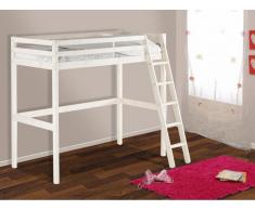 Hochbett Massivholz GEDEON + Lattenrost - 90x190cm