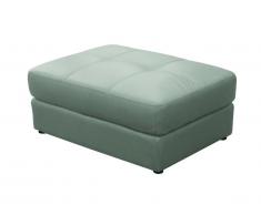 Sitzhocker Leder Pantheon - Grau