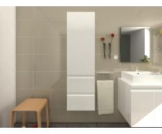 Badschrank Hochschrank LAVITA - Weiß