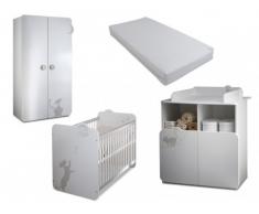 Sparset Babyzimmer: Kollektion Catty (4 tlg.)