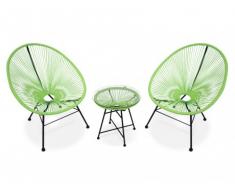 Garten Sitzgruppe Polyrattan Alios - Anis