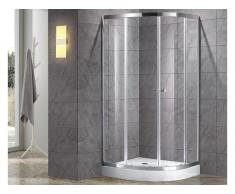 Eckdusche - 90 x 90 cm - MILOA