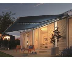 Kassetten Markise LED ASTROLA - 5x3m - Anthrazit